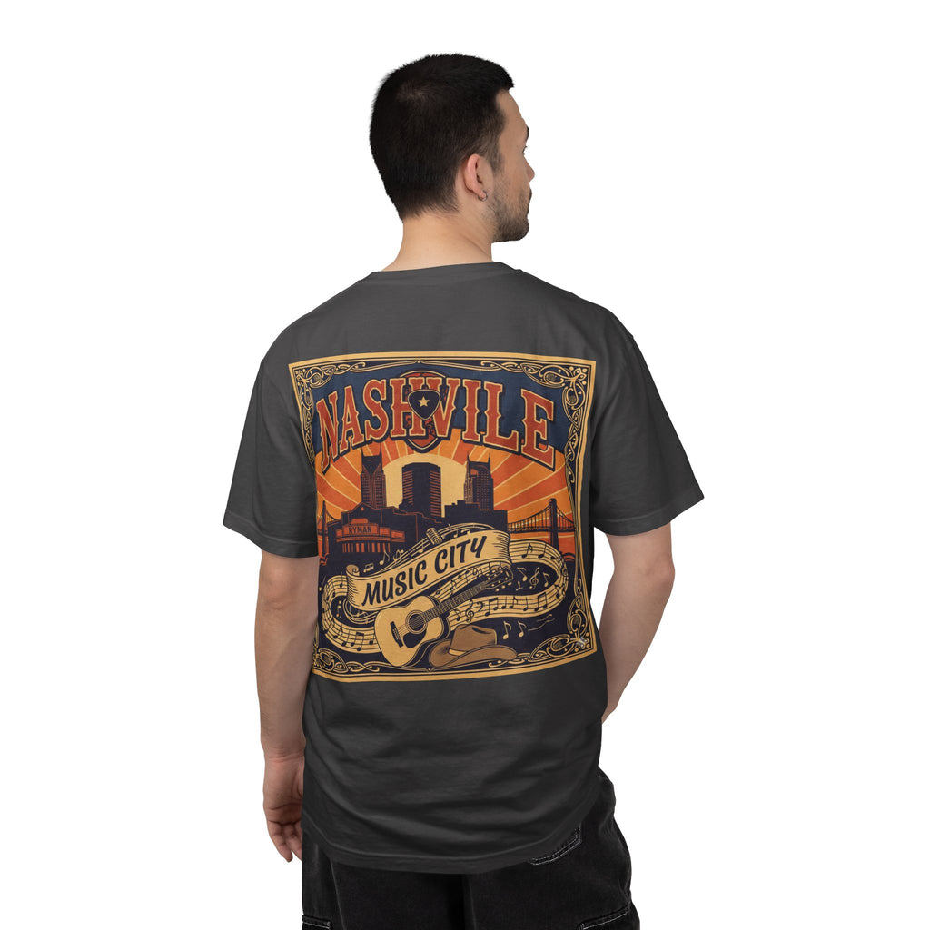 Nashville Music City Graphic T-Shirt