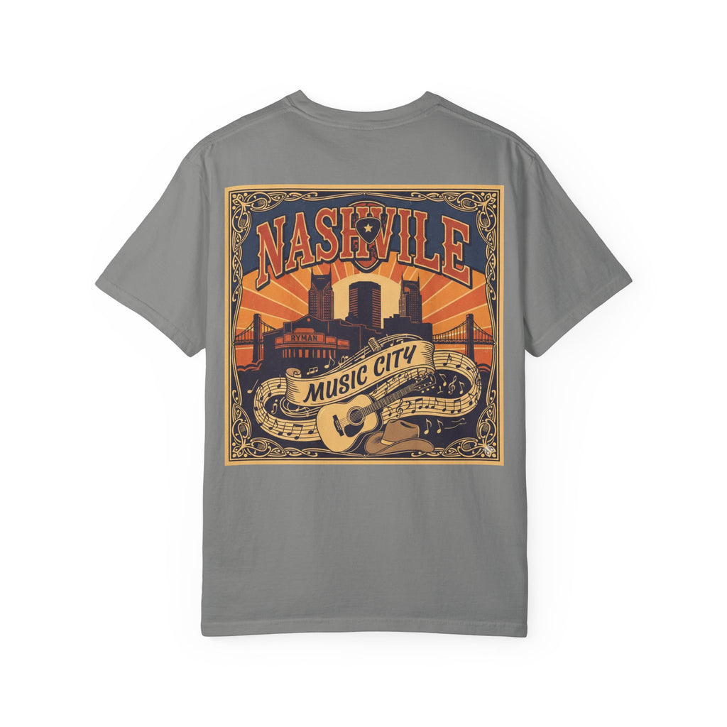Nashville Music City Graphic T-Shirt