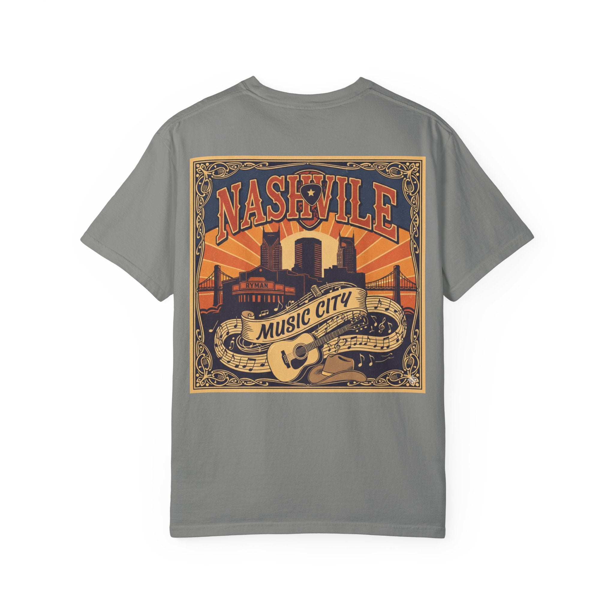 Nashville Music City Graphic T-Shirt