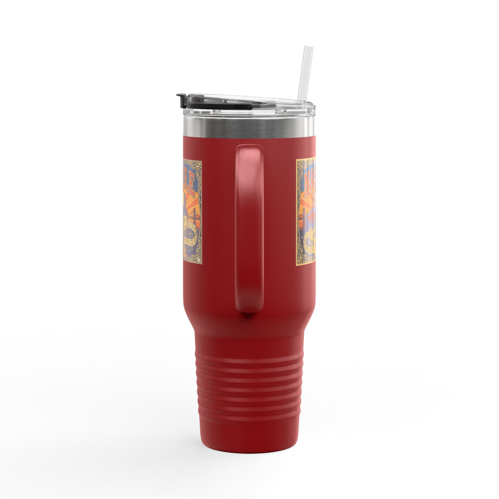 Nashville Music City 40oz Insulated Travel Mug