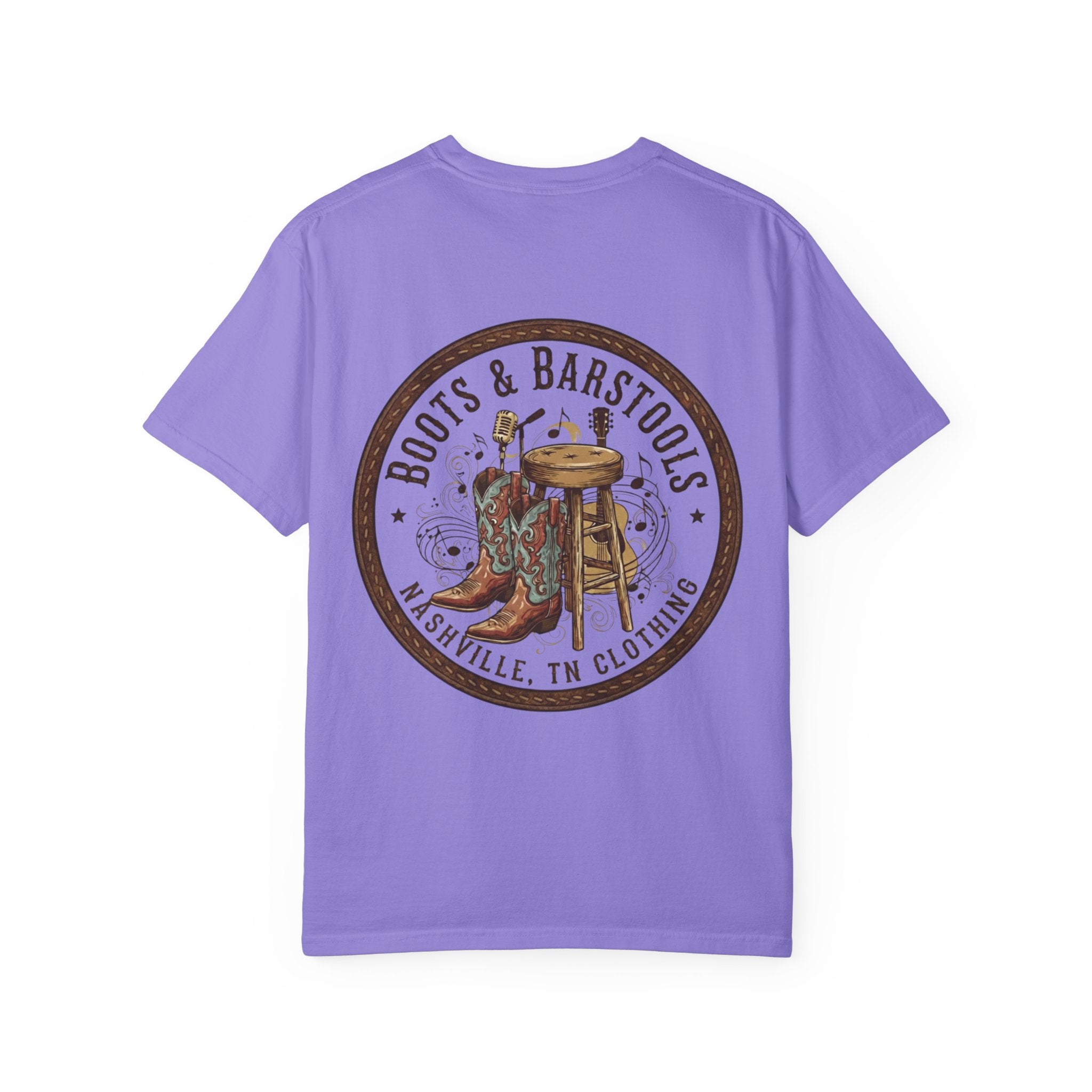 Boots & Barstools Graphic T-Shirt — Nashville Country Western Tee