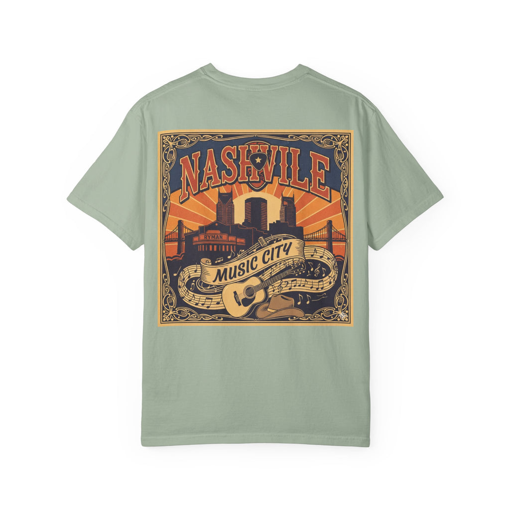 Nashville Music City Graphic T-Shirt