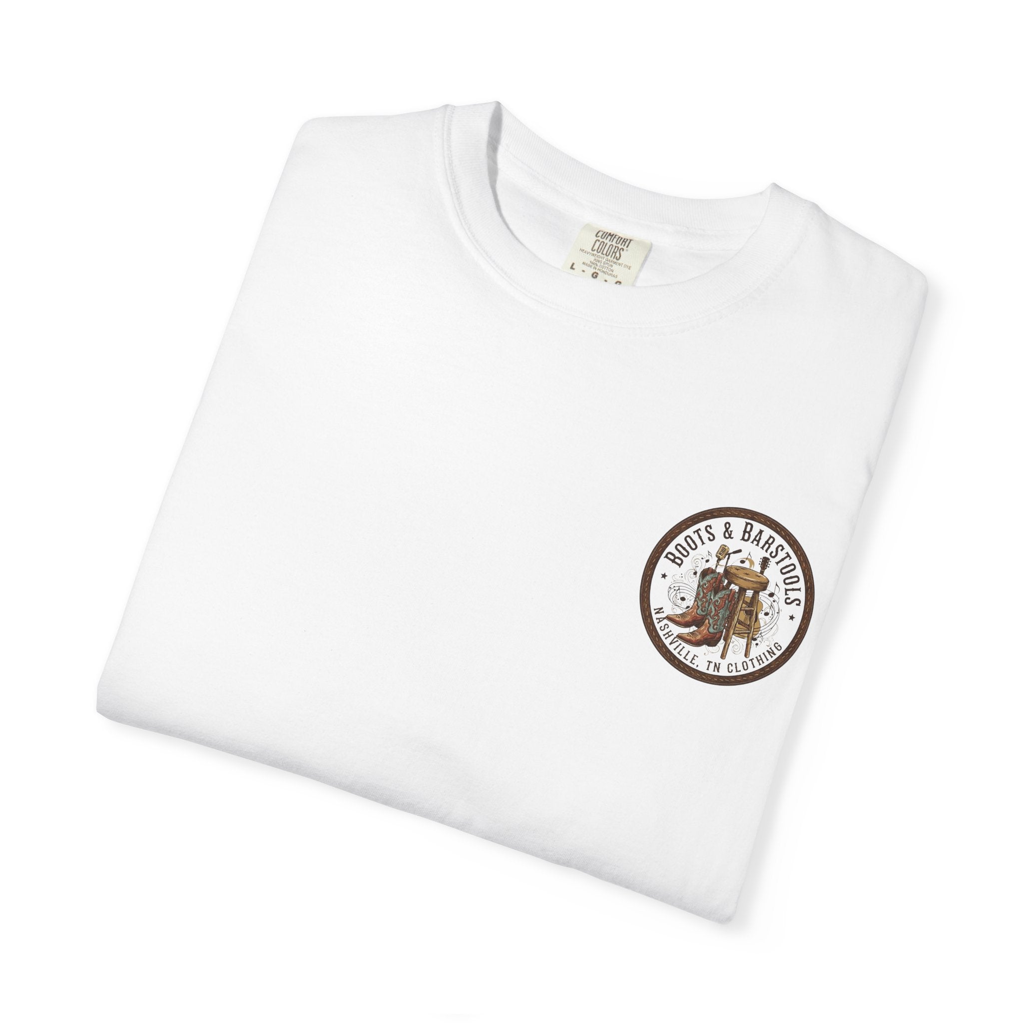 Luke Combs Category 10 Bar T-Shirt — Country Music American Flag Guitar Design