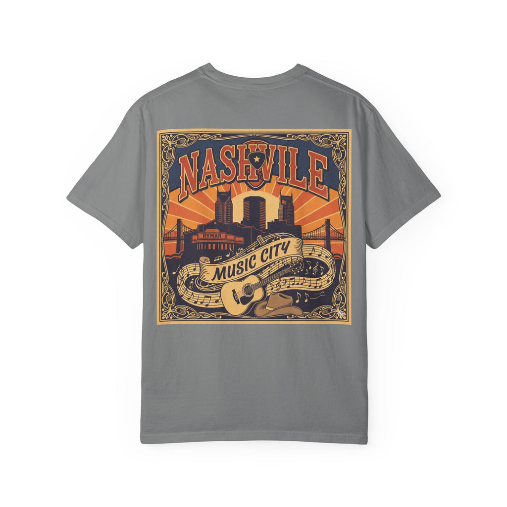 Nashville Music City Graphic T-Shirt
