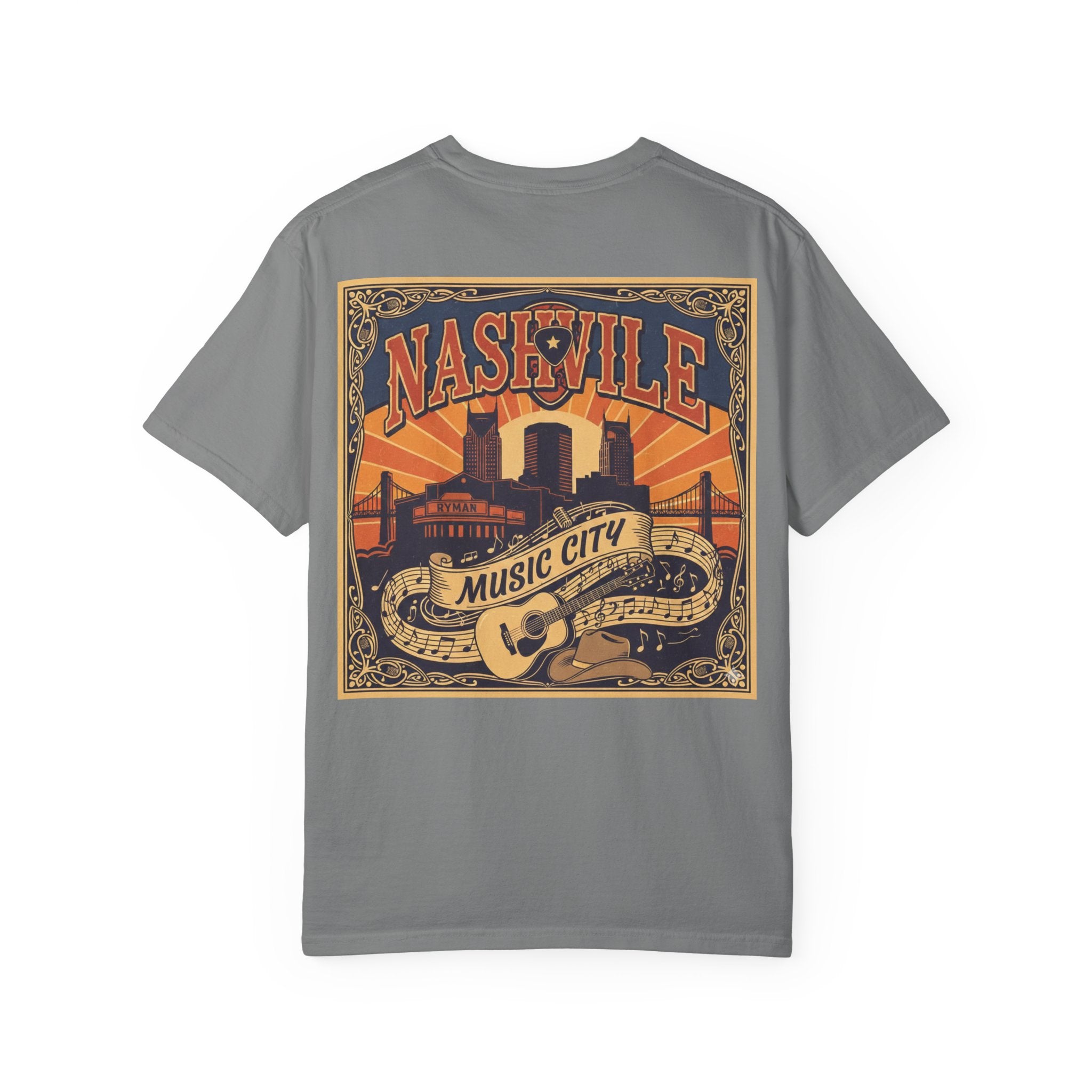 Nashville Music City Graphic T-Shirt