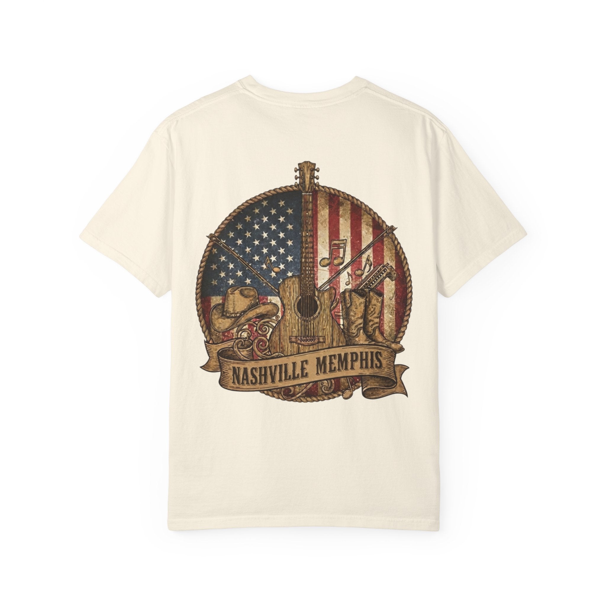 Nashville Music City Graphic T-Shirt
