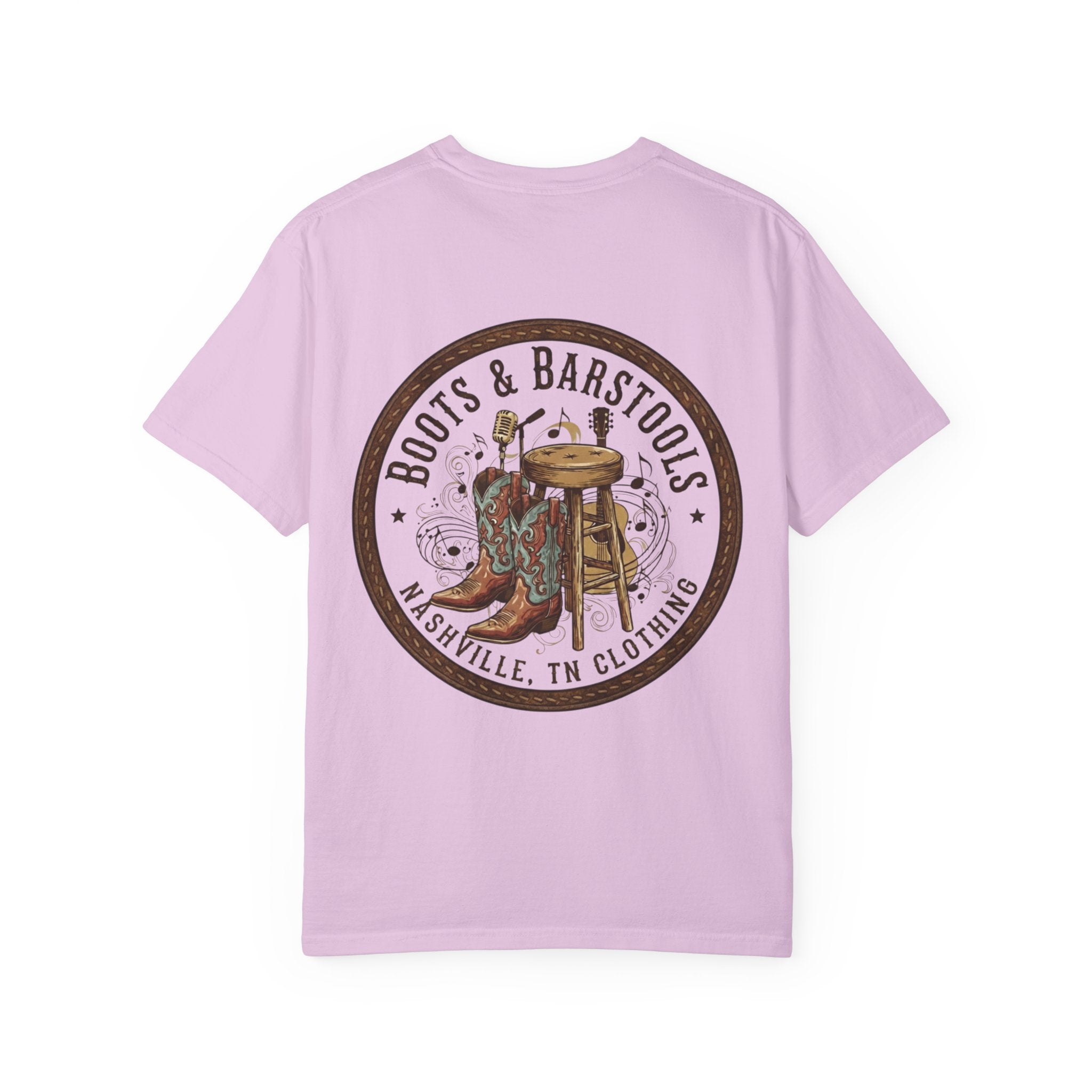 Boots & Barstools Graphic T-Shirt — Nashville Country Western Tee