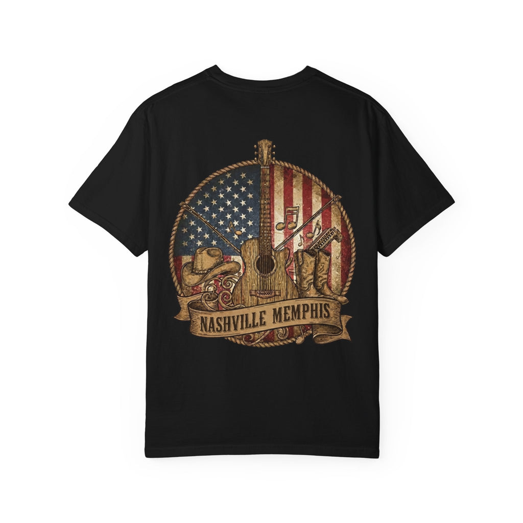 Nashville Music City Graphic T-Shirt