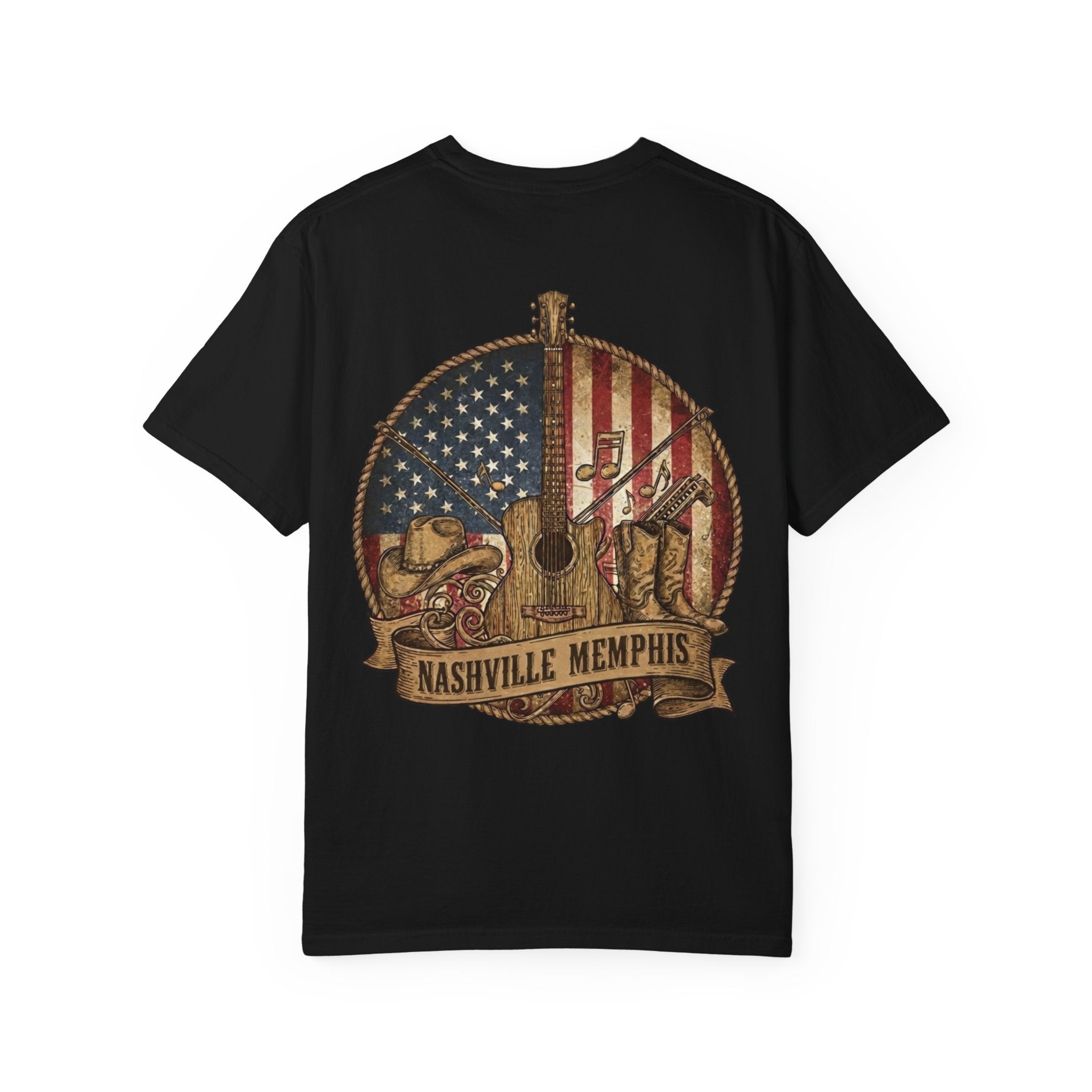 Nashville Music City Graphic T-Shirt