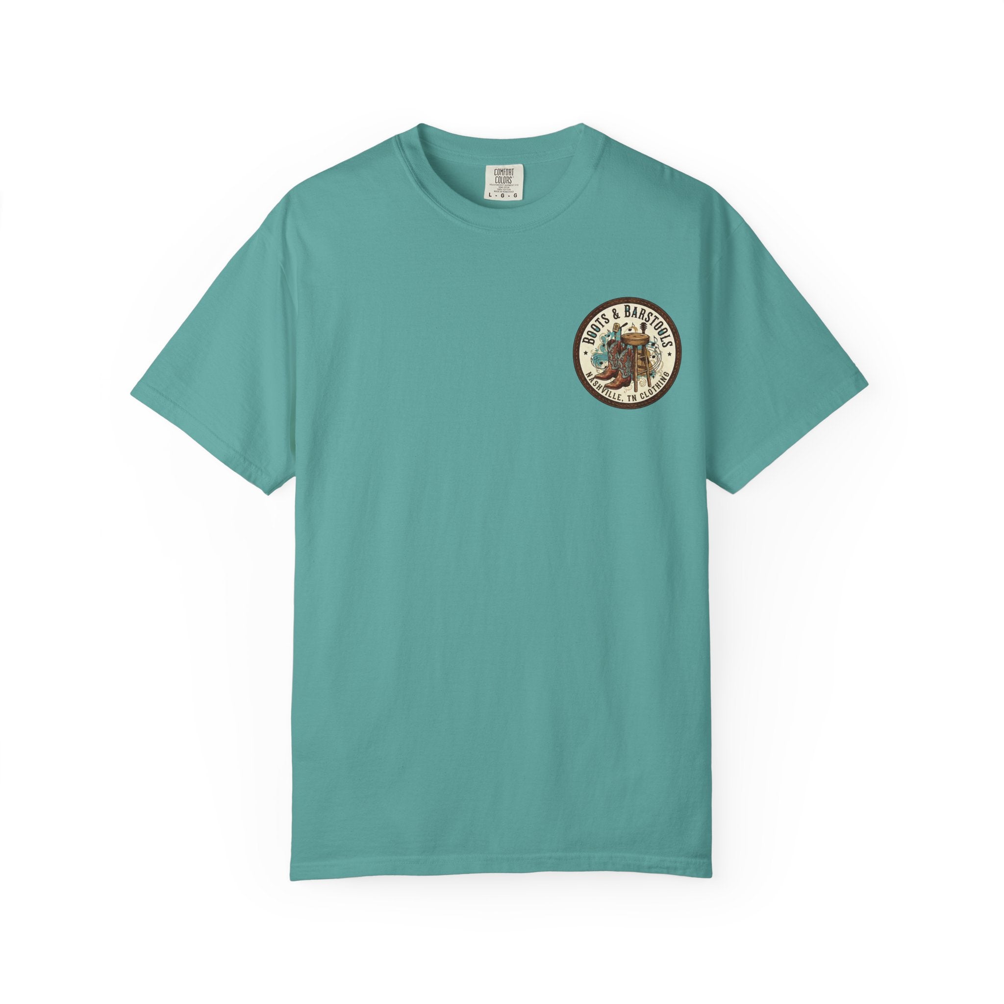 Men’s Live Music Nightly T-Shirt — Nashville Listening Room Vintage Microphone Tee