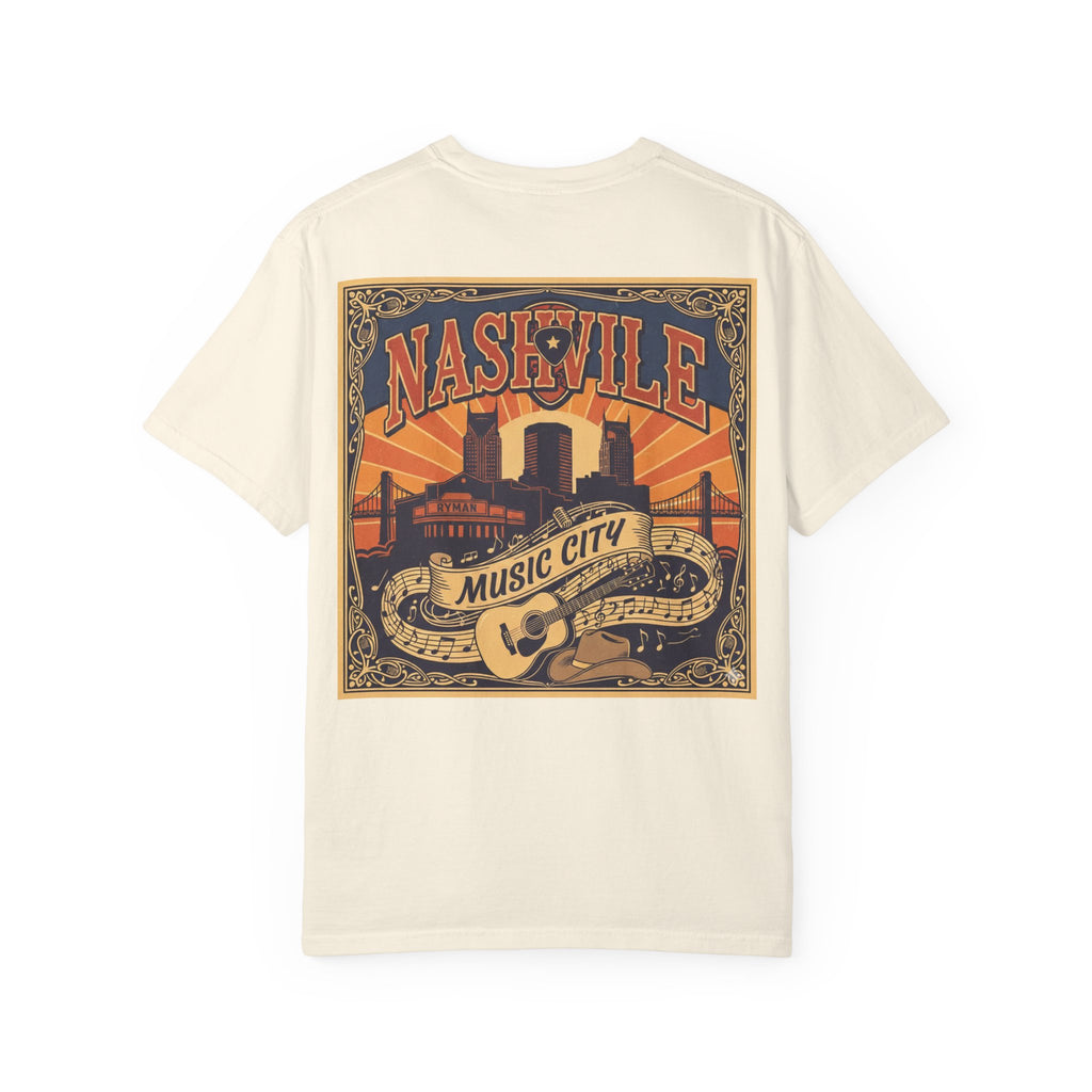 Nashville Music City Graphic T-Shirt