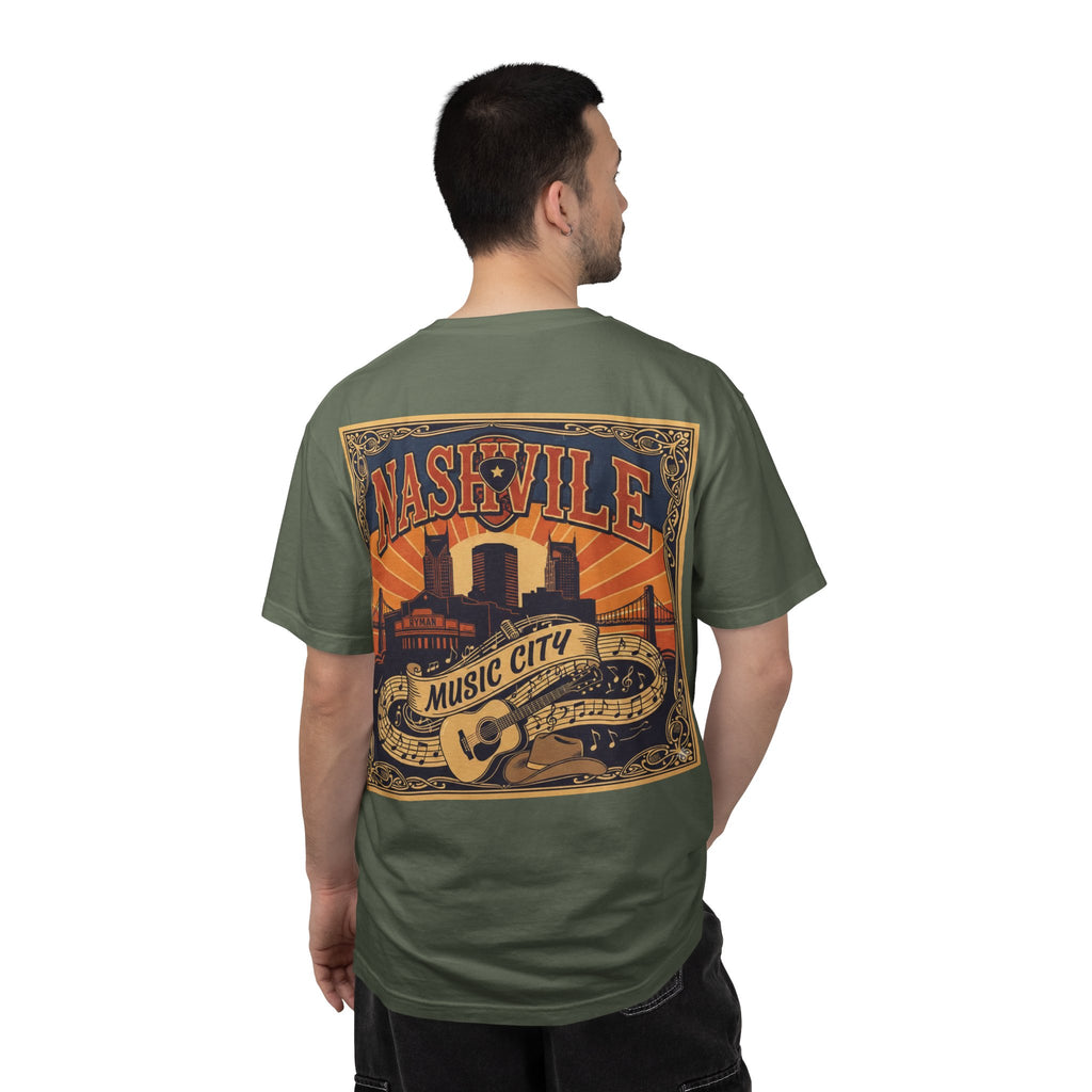 Nashville Music City Graphic T-Shirt