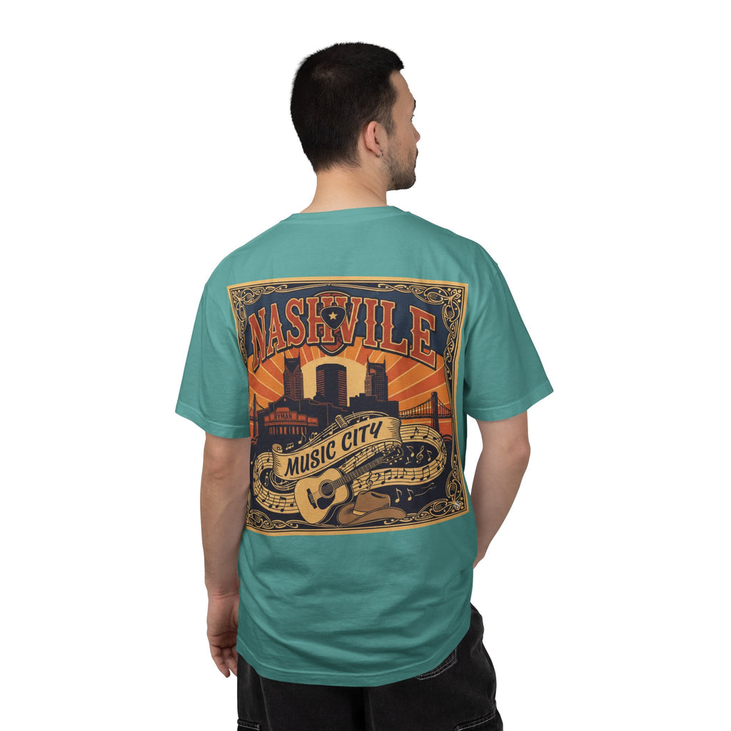 Nashville Music City Graphic T-Shirt
