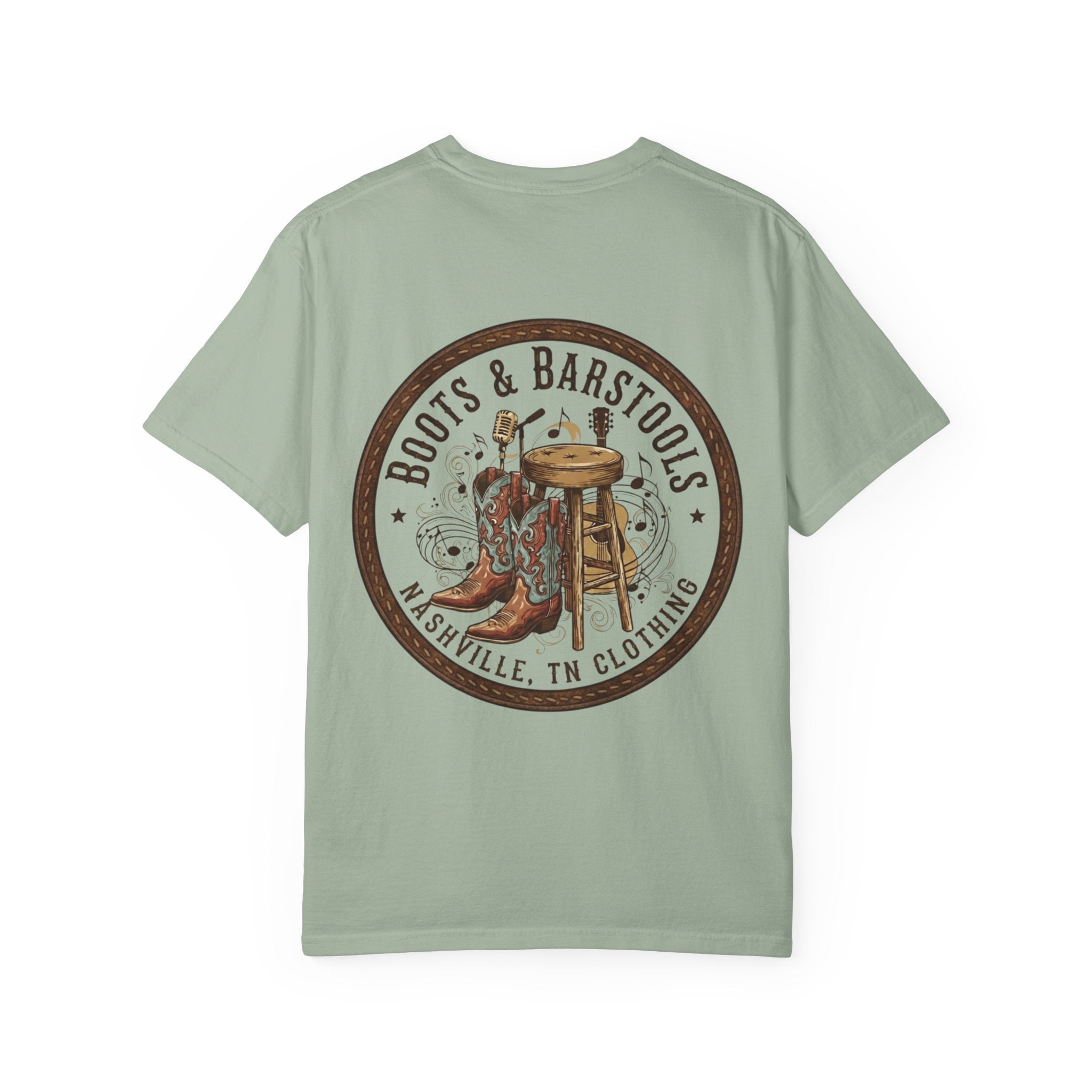 Boots & Barstools Graphic T-Shirt — Nashville Country Western Tee