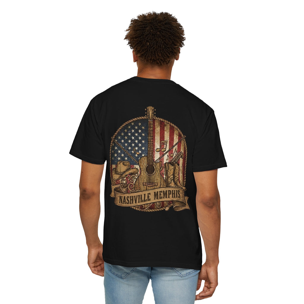 Nashville Music City Graphic T-Shirt