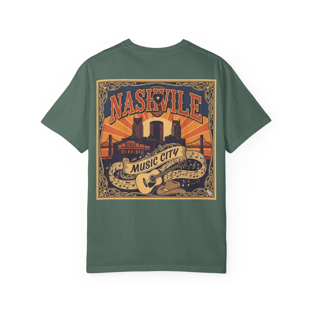 Nashville Music City Graphic T-Shirt