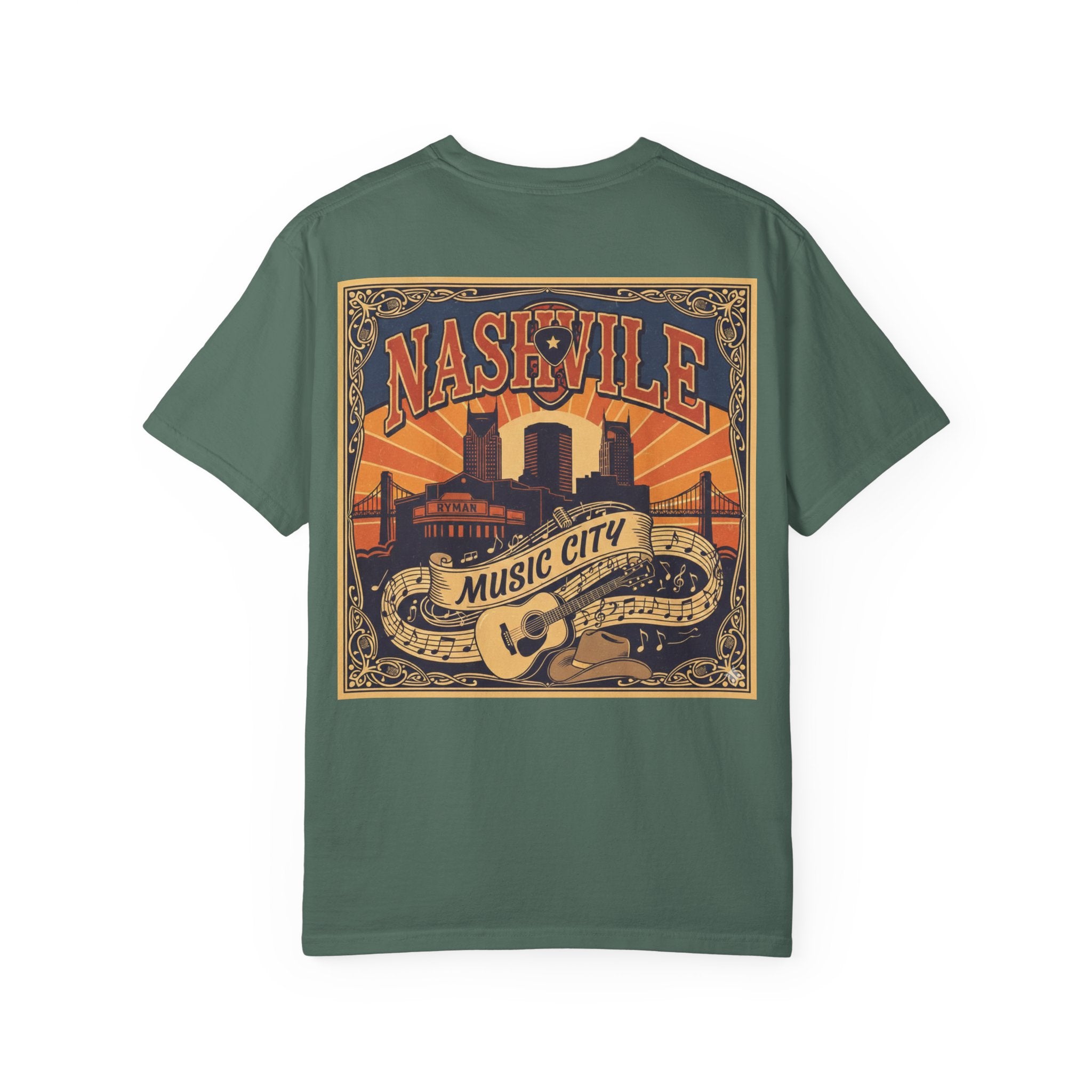 Nashville Music City Graphic T-Shirt