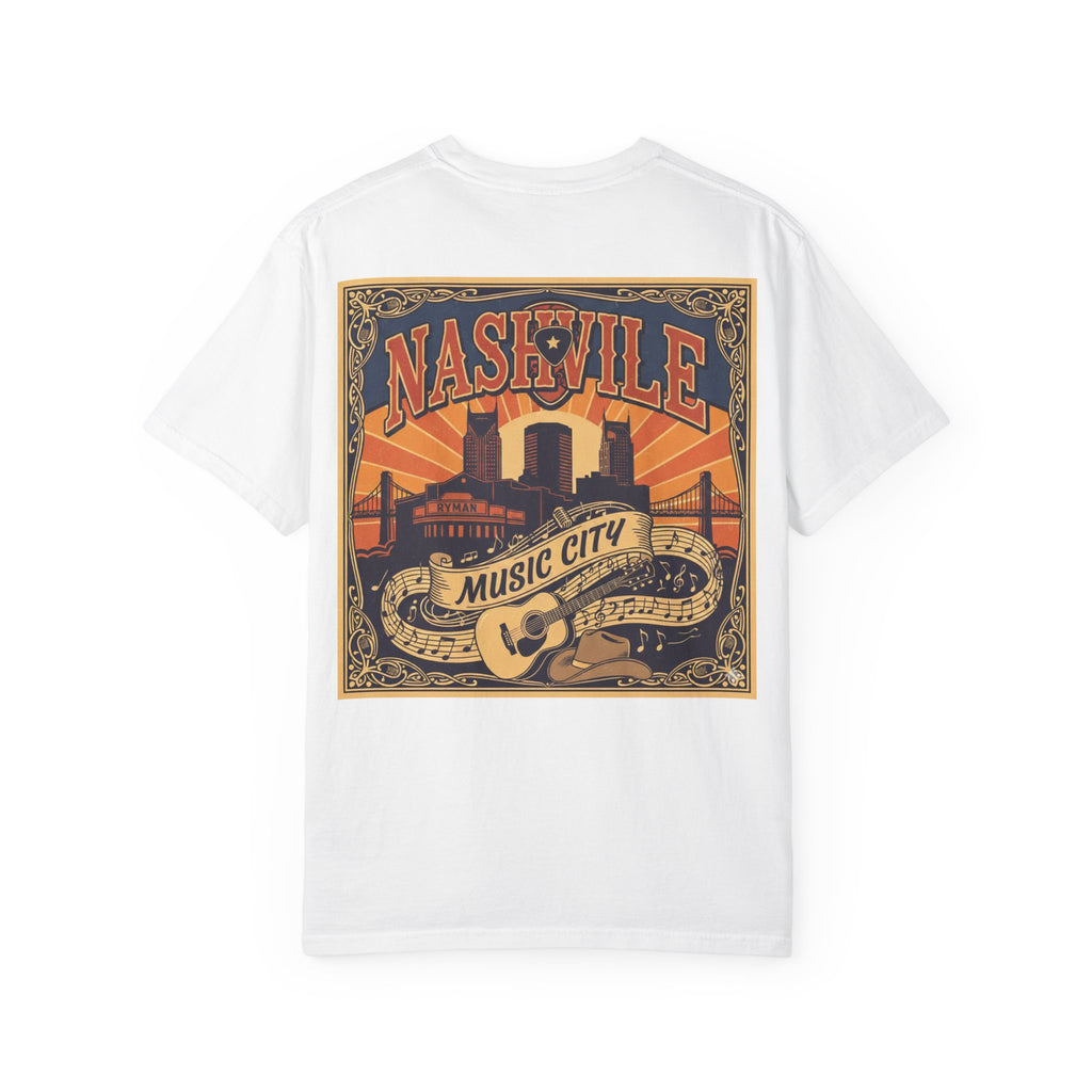 Nashville Music City Graphic T-Shirt