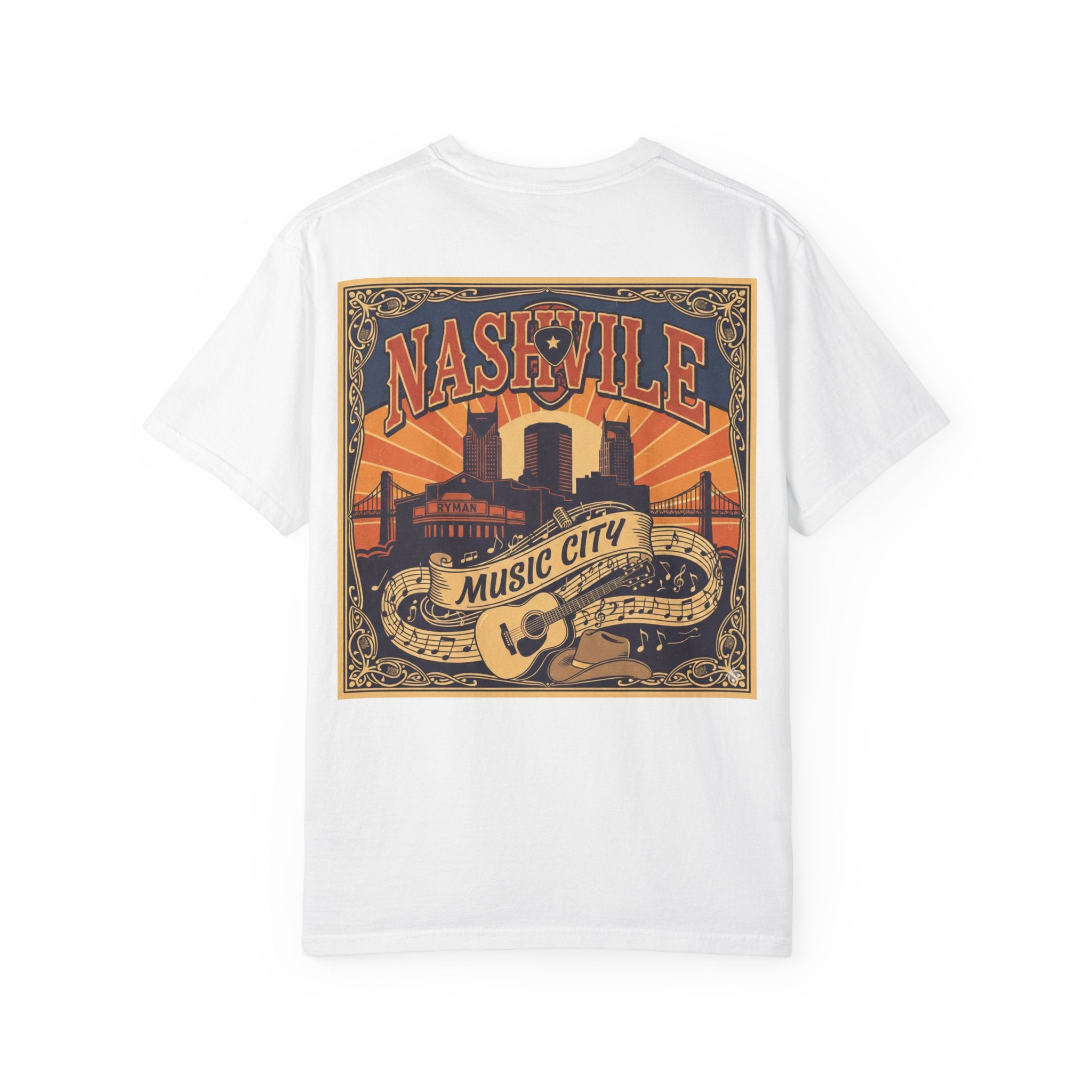 Nashville Music City Graphic T-Shirt