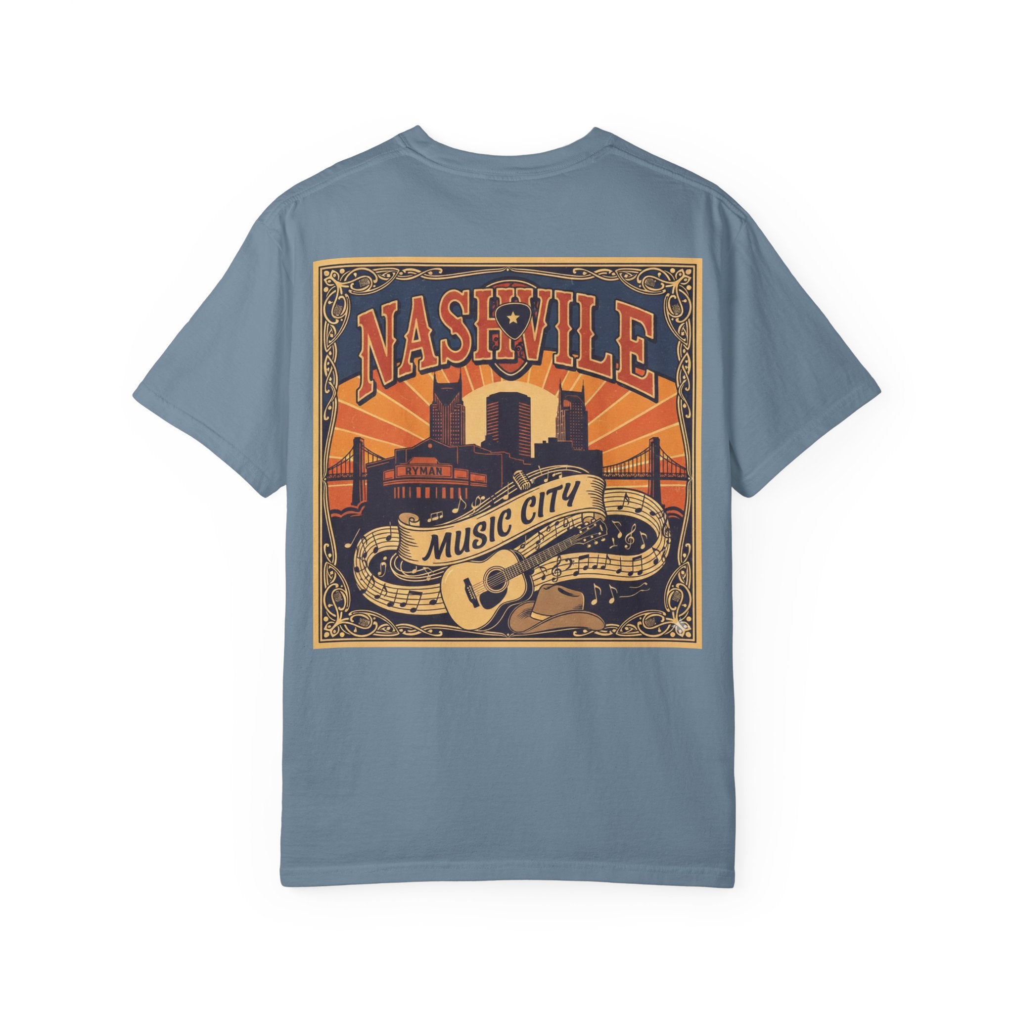 Nashville Music City Graphic T-Shirt