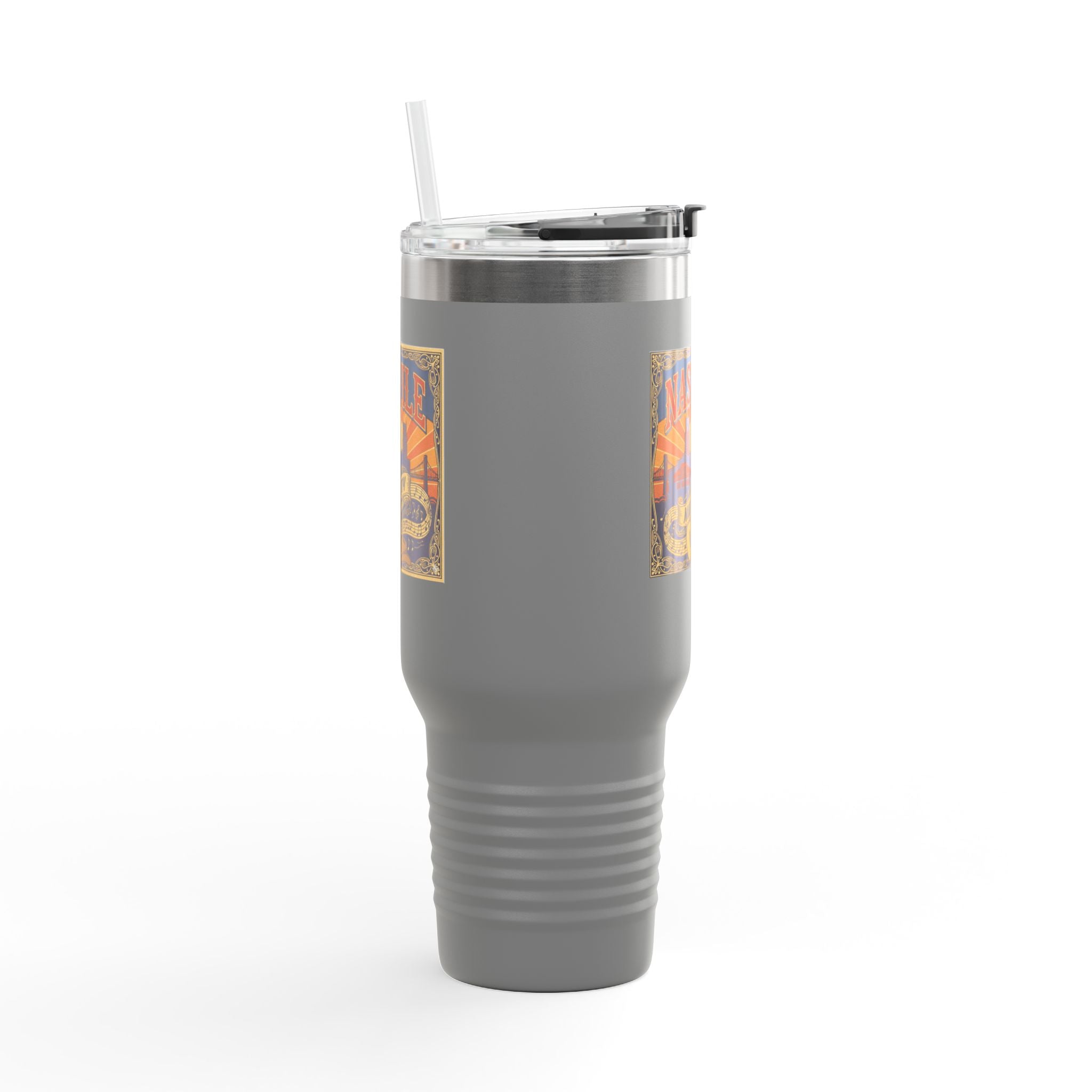 Nashville Music City 40oz Insulated Travel Mug