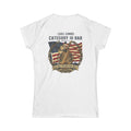 Luke Combs ‘Category 10 Bar’ Women's Tee — American Flag & Guitar Concert Shirt
