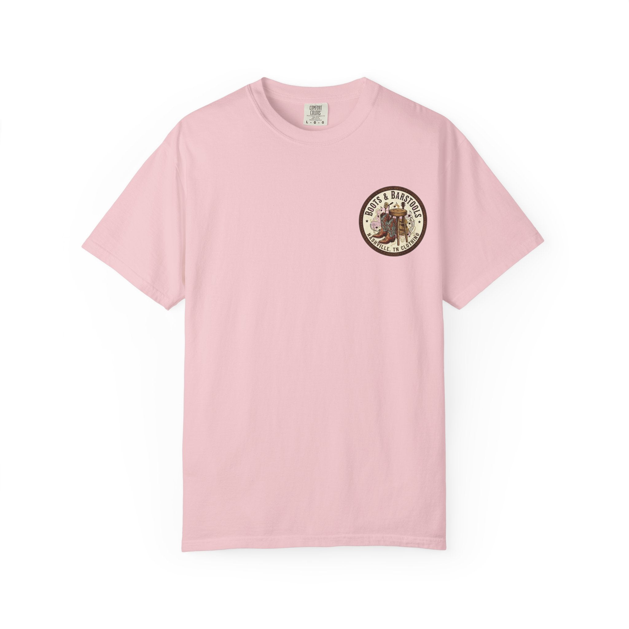 Men’s Live Music Nightly T-Shirt — Nashville Listening Room Vintage Microphone Tee