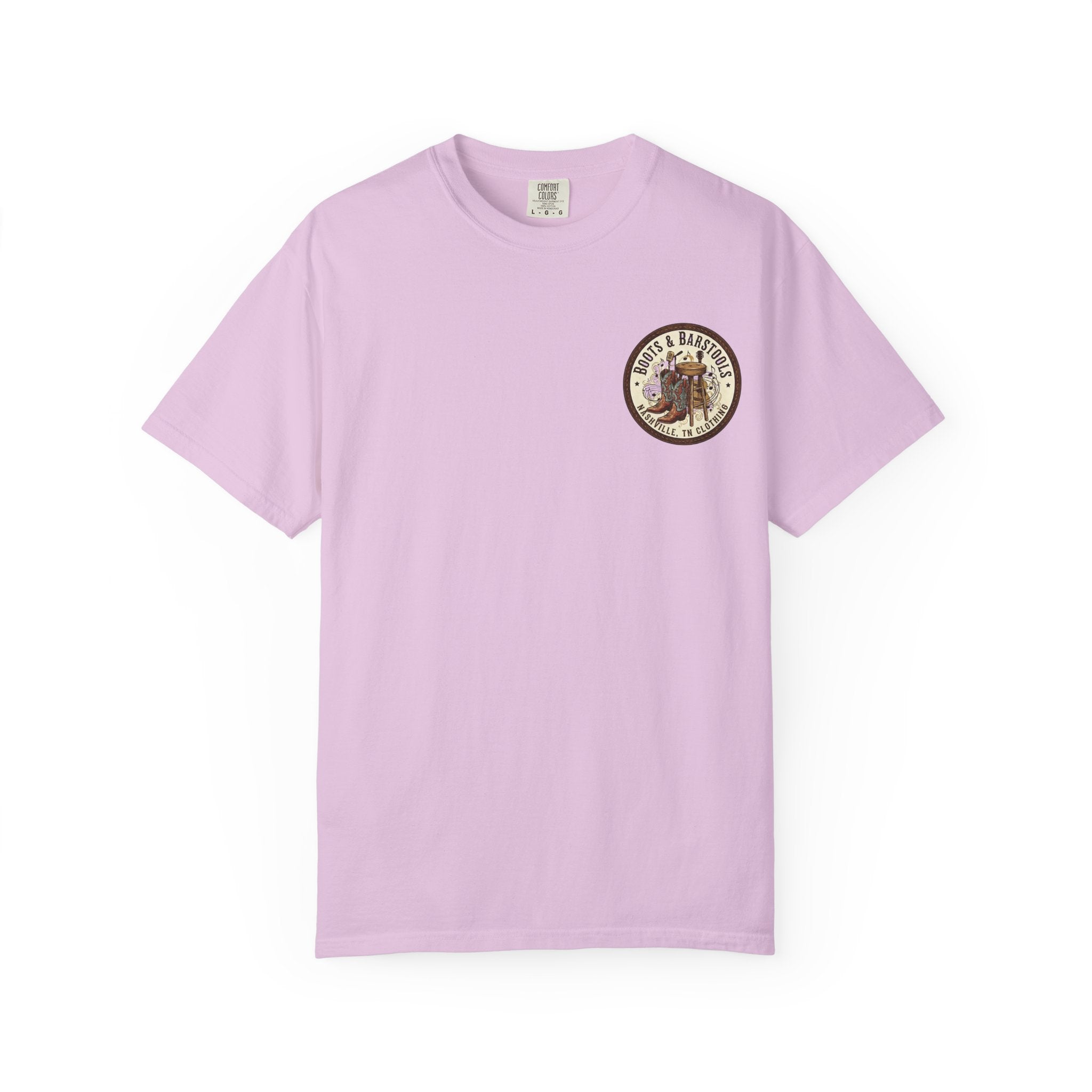 Men’s Live Music Nightly T-Shirt — Nashville Listening Room Vintage Microphone Tee
