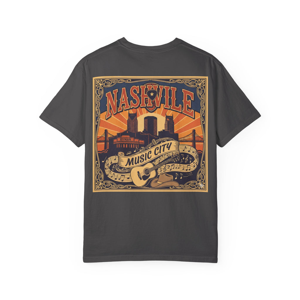 Nashville Music City Graphic T-Shirt