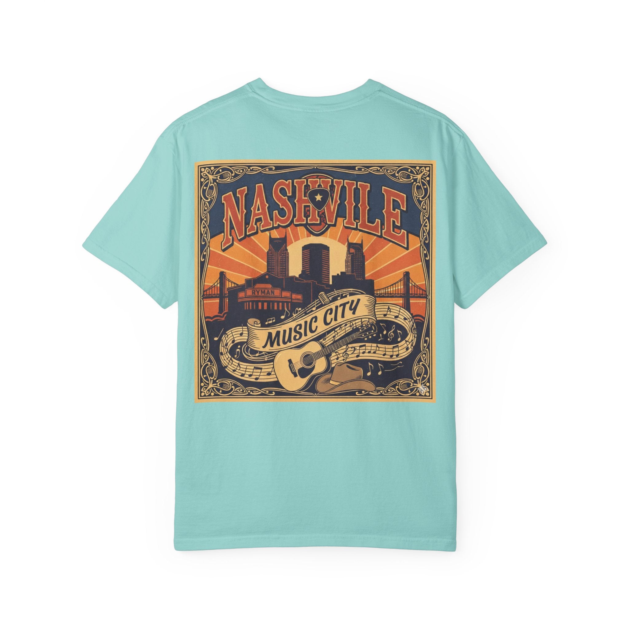 Nashville Music City Graphic T-Shirt