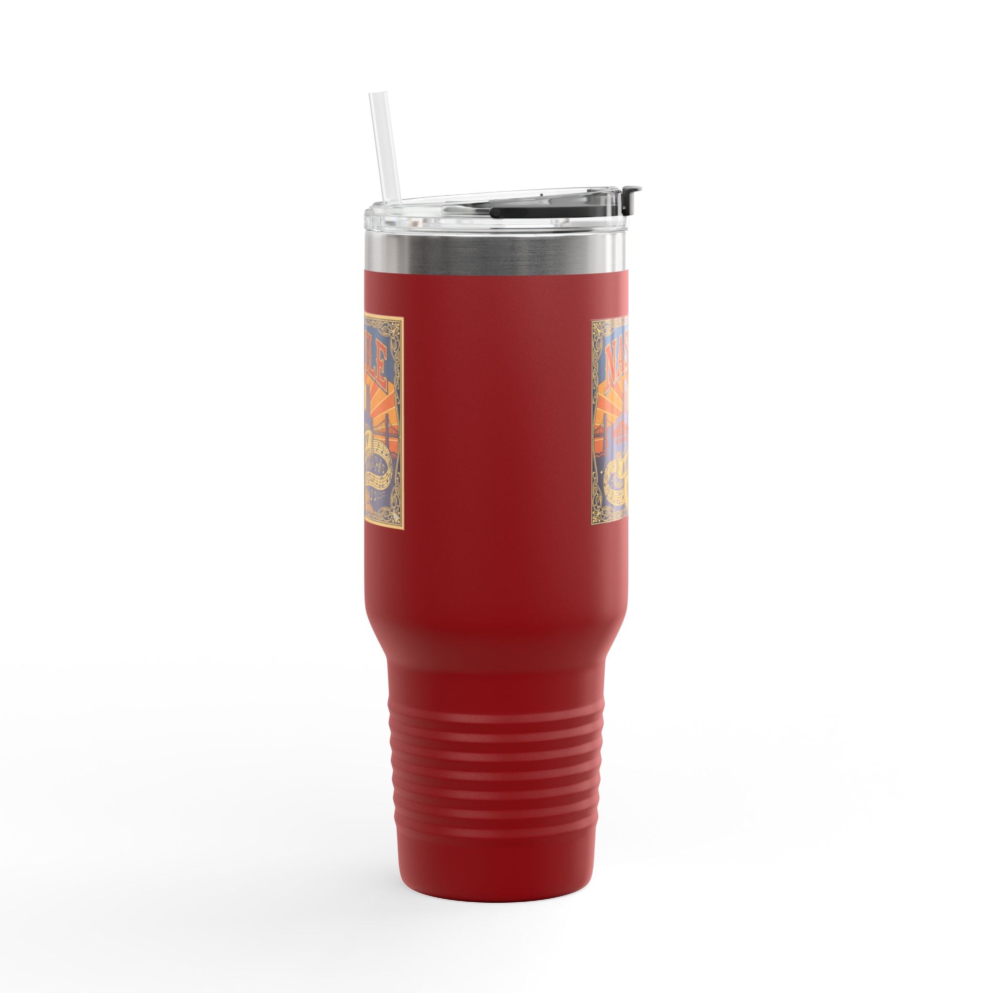 Nashville Music City 40oz Insulated Travel Mug