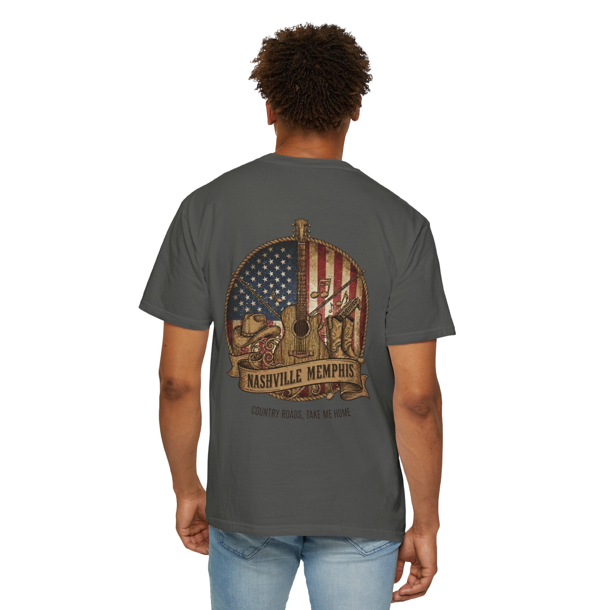 Nashville Music City Graphic T-Shirt