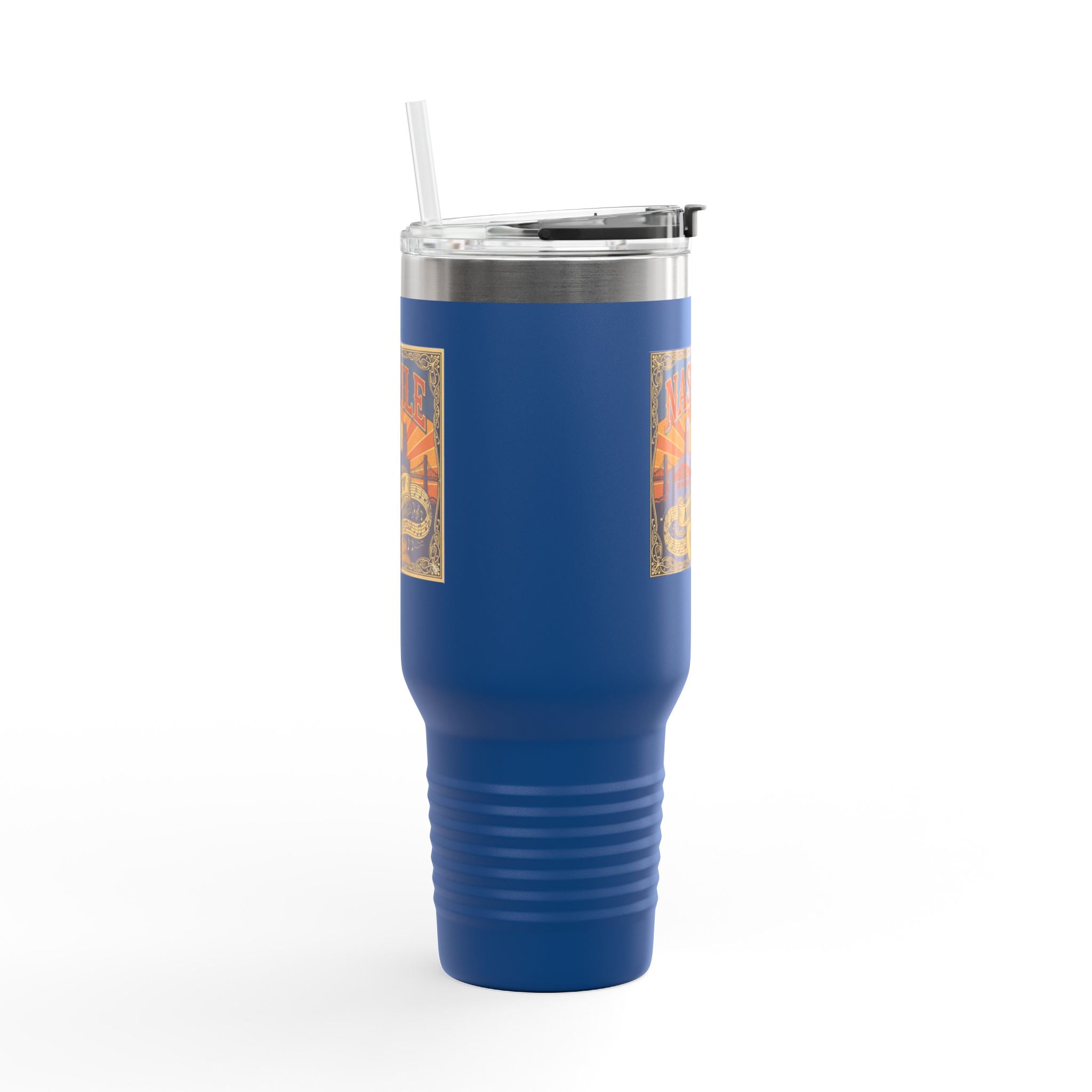 Nashville Music City 40oz Insulated Travel Mug