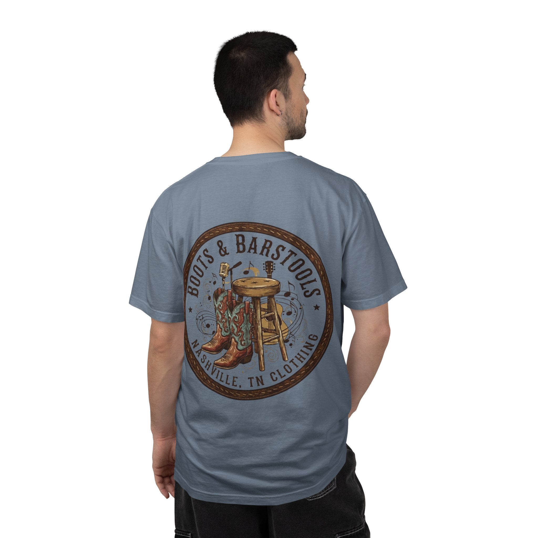 Boots & Barstools Graphic T-Shirt — Nashville Country Western Tee