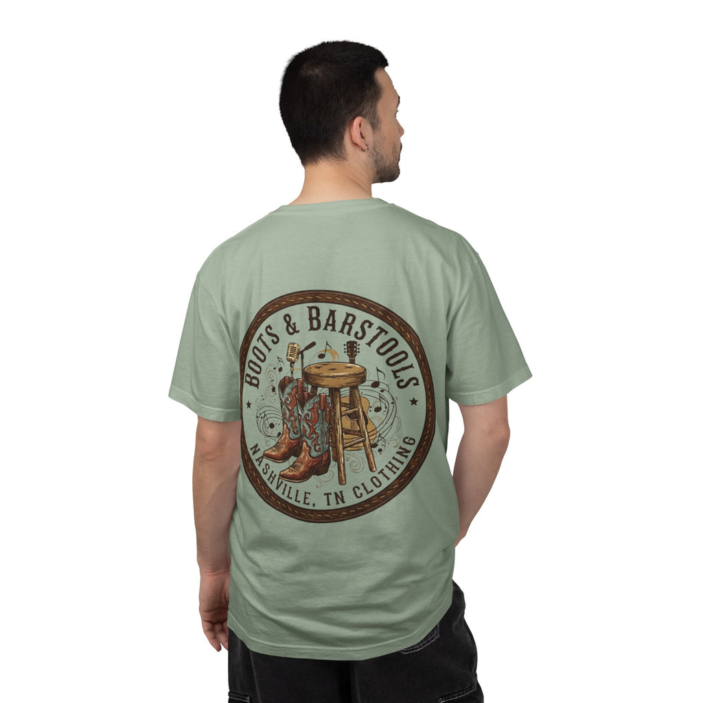 Boots & Barstools Graphic T-Shirt — Nashville Country Western Tee