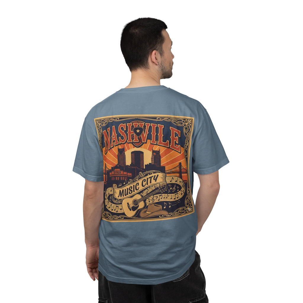 Nashville Music City Graphic T-Shirt