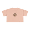 Western Boots & Barstools Crop Tee — Vintage Cowboy Rodeo Graphic