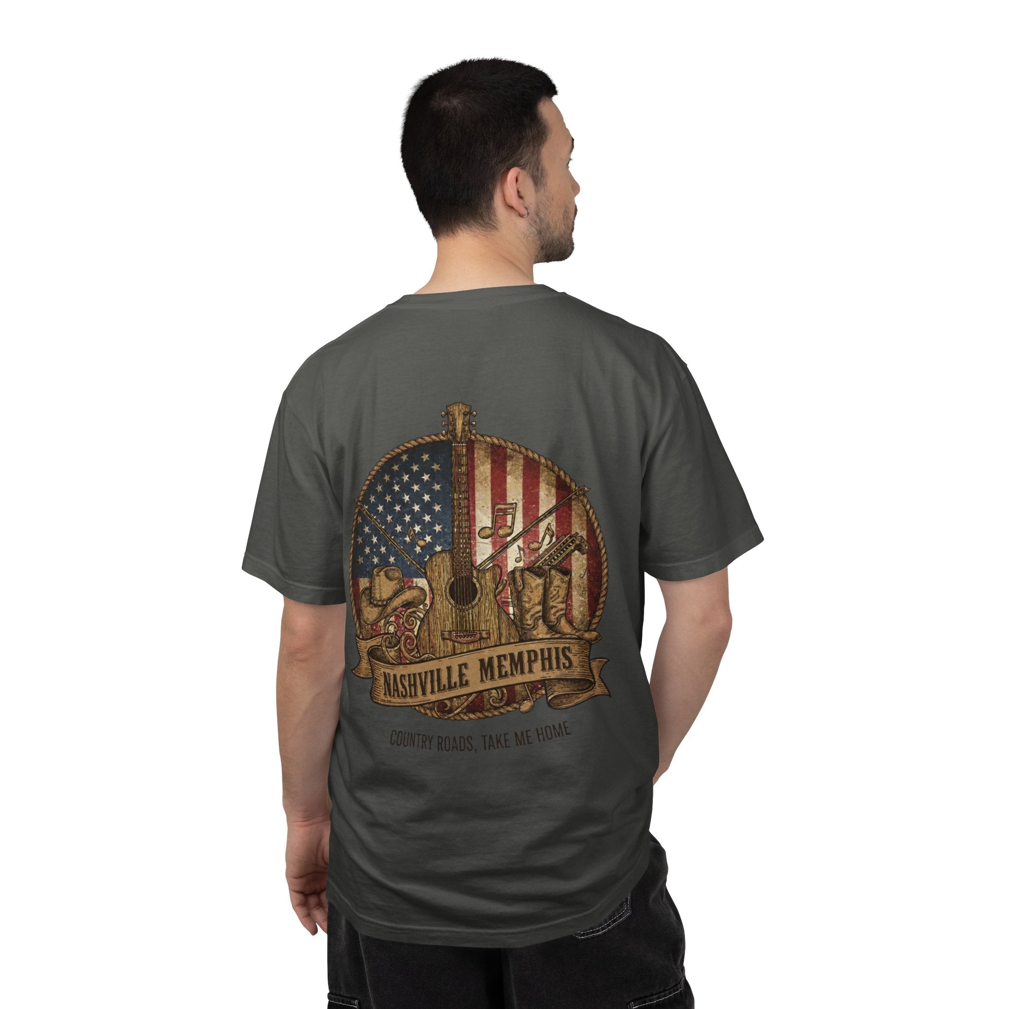 Nashville Music City Graphic T-Shirt