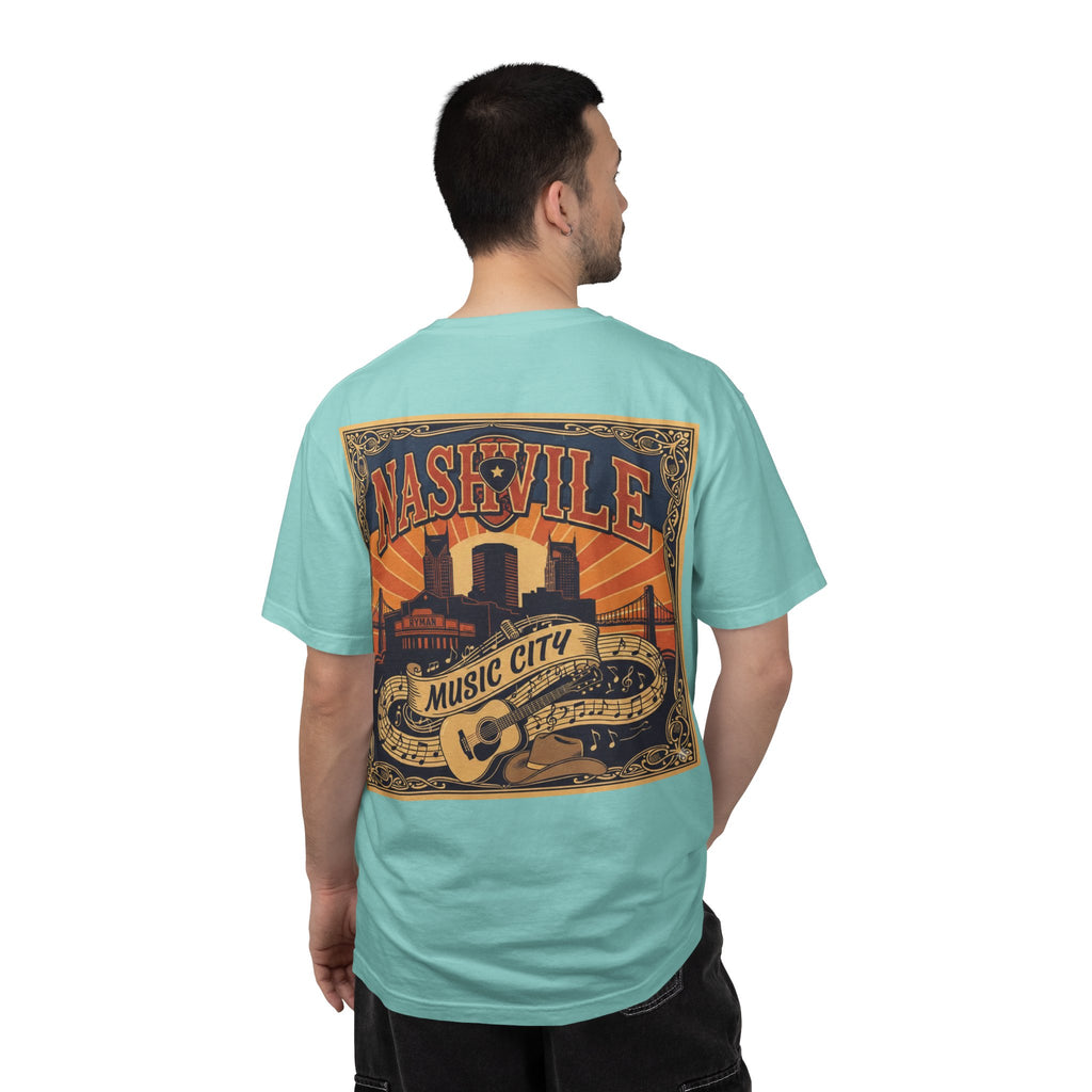 Nashville Music City Graphic T-Shirt