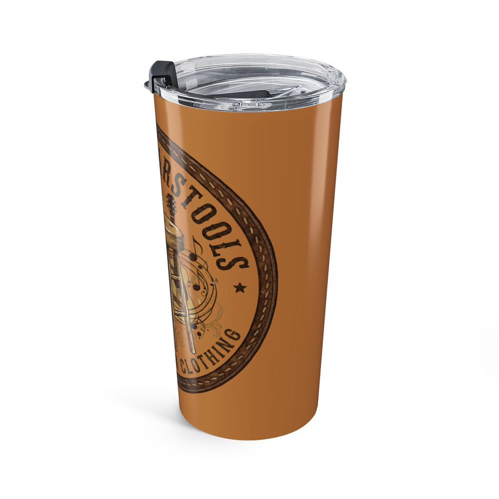 Country Music Bar Stool & Boots 20oz Tumbler — Nashville Barstool Design