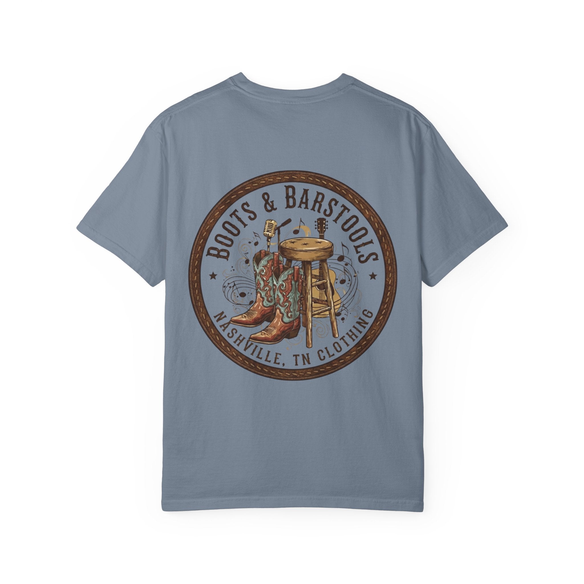 Boots & Barstools Graphic T-Shirt — Nashville Country Western Tee