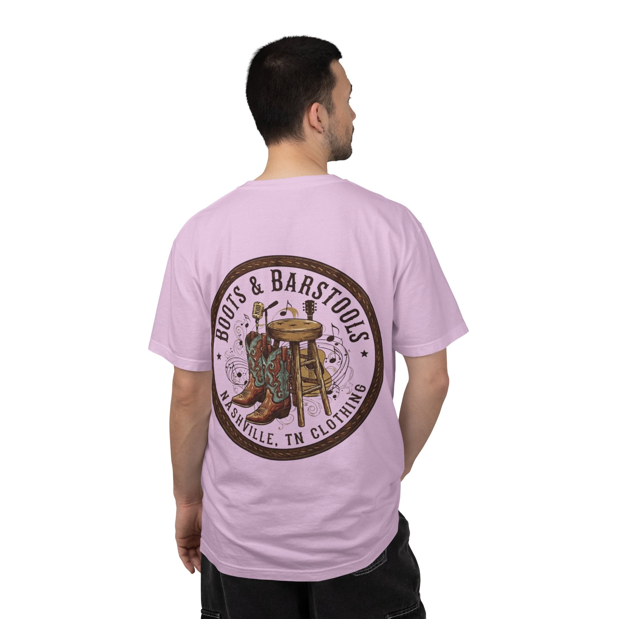 Boots & Barstools Graphic T-Shirt — Nashville Country Western Tee