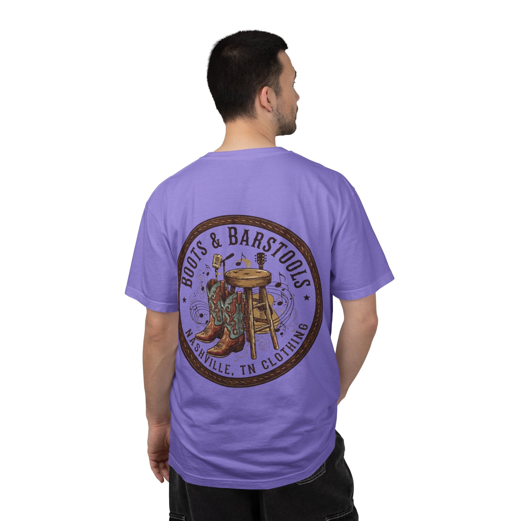 Boots & Barstools Graphic T-Shirt — Nashville Country Western Tee