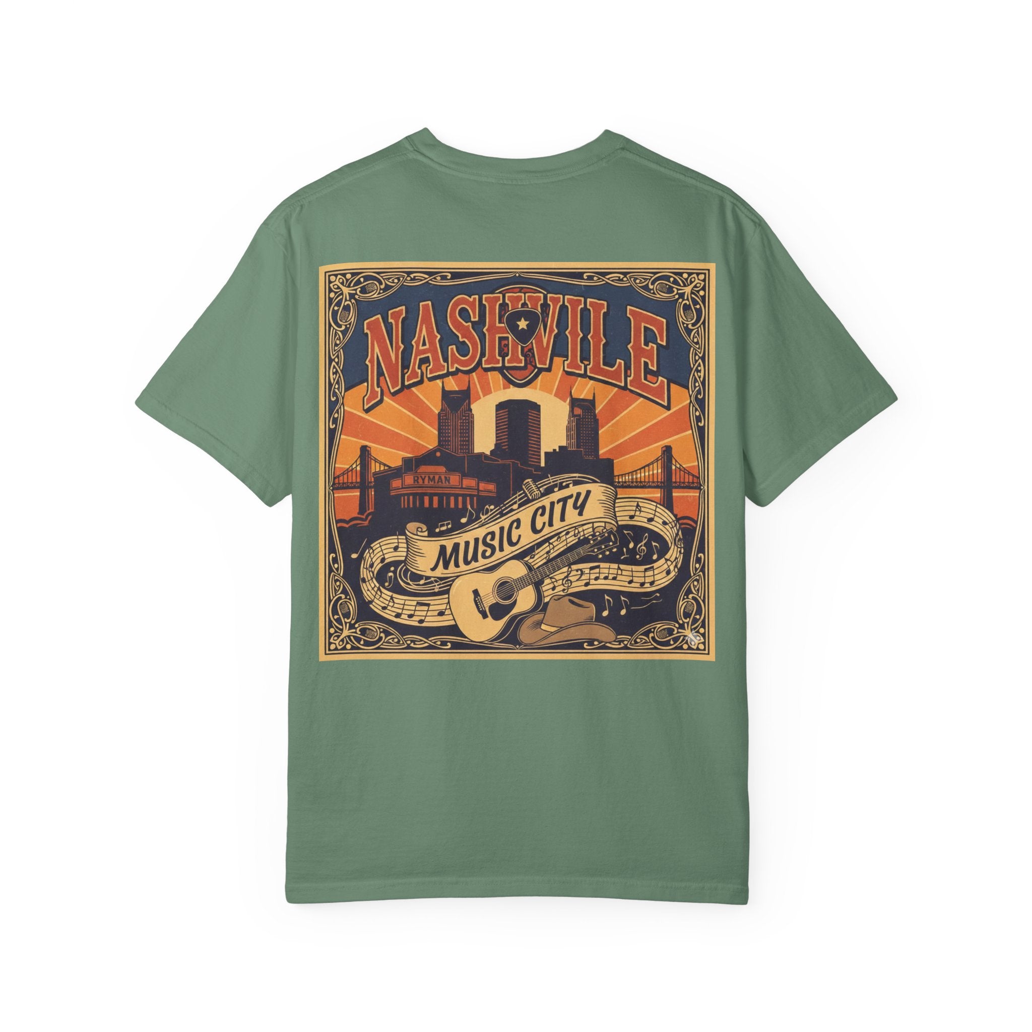 Nashville Music City Graphic T-Shirt