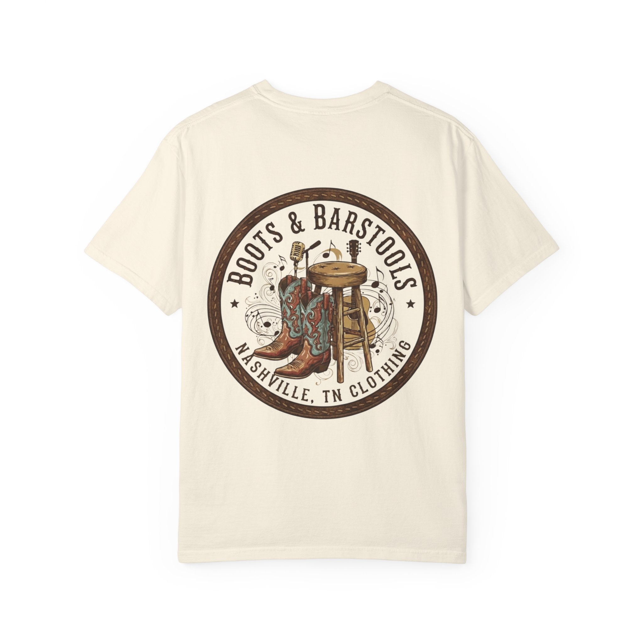 Boots & Barstools Graphic T-Shirt — Nashville Country Western Tee