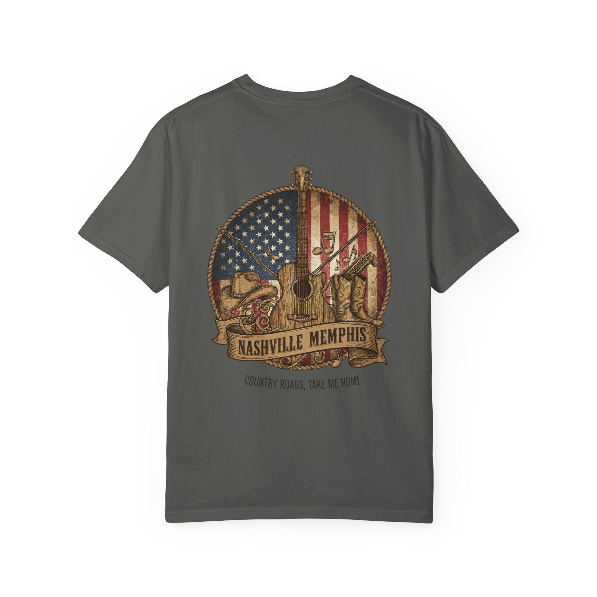 Nashville Music City Graphic T-Shirt