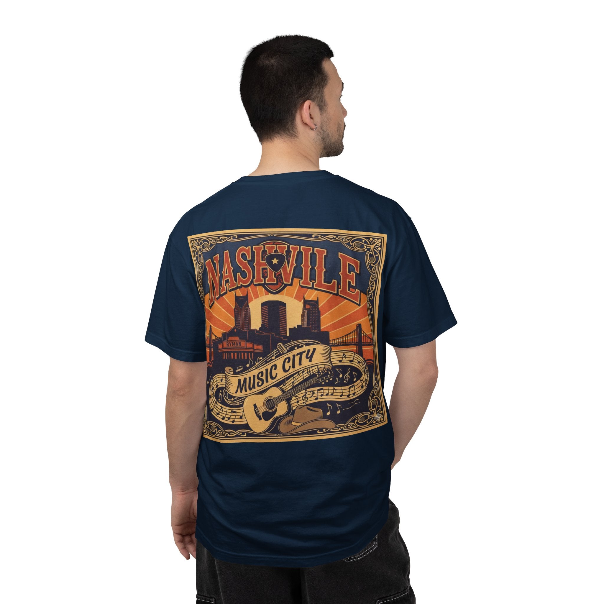 Nashville Music City Graphic T-Shirt