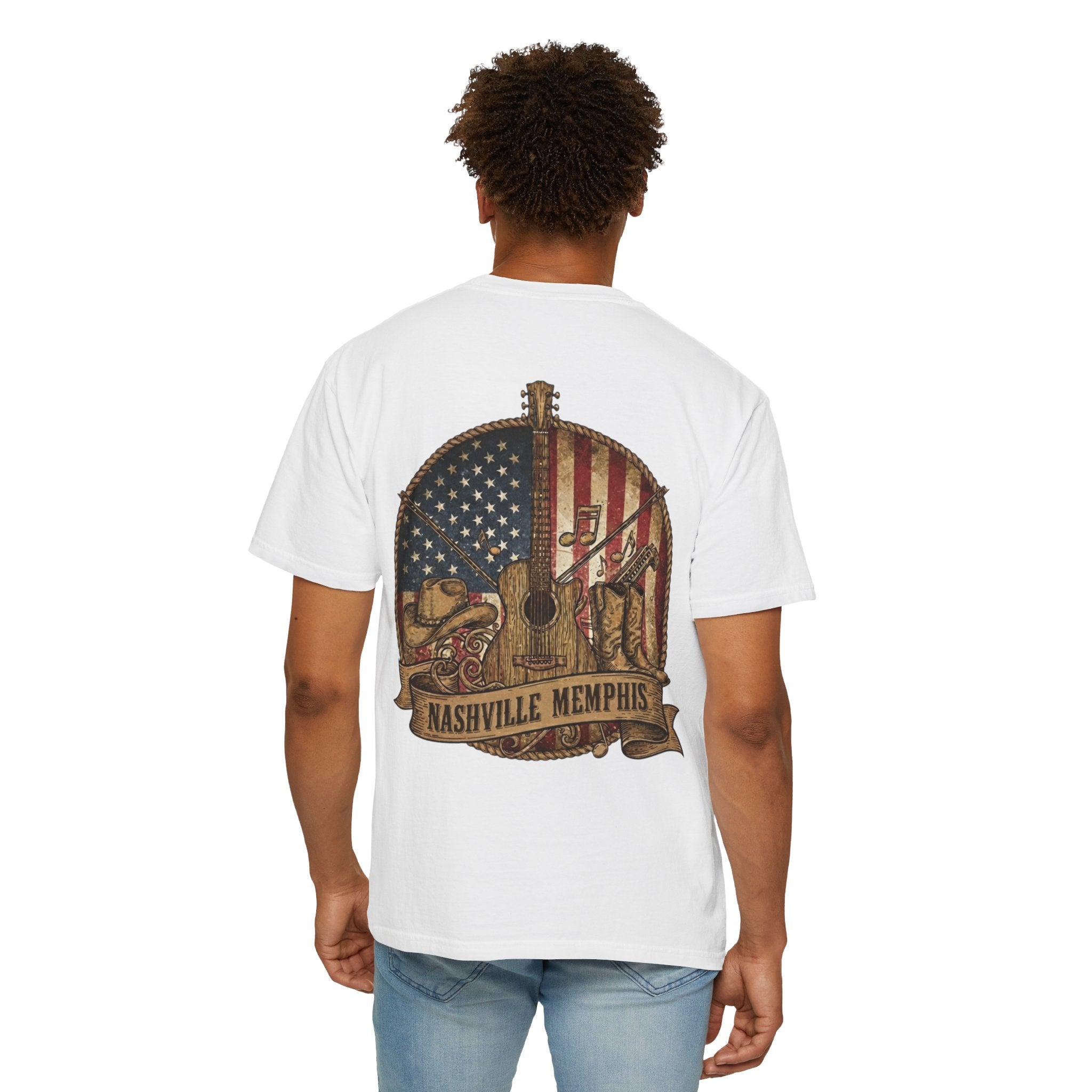 Nashville Music City Graphic T-Shirt