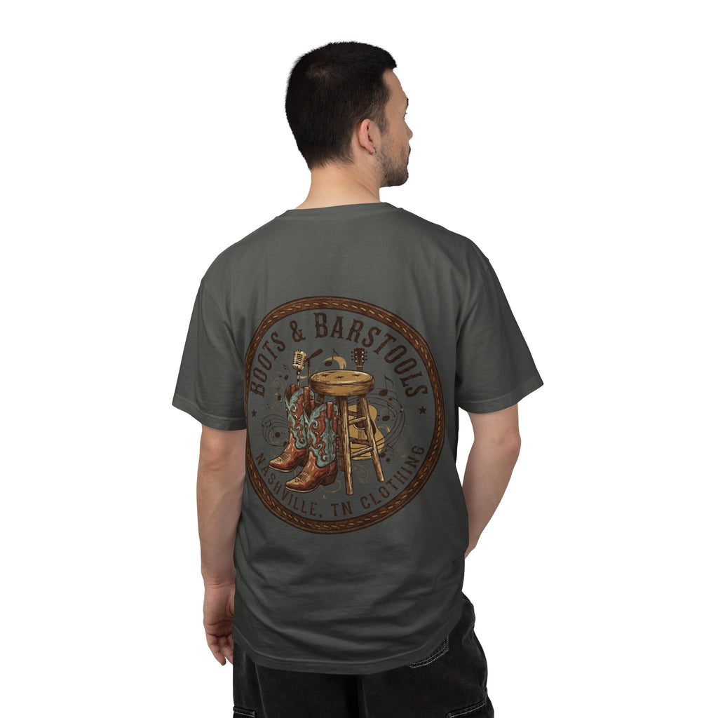 Boots & Barstools Graphic T-Shirt — Nashville Country Western Tee