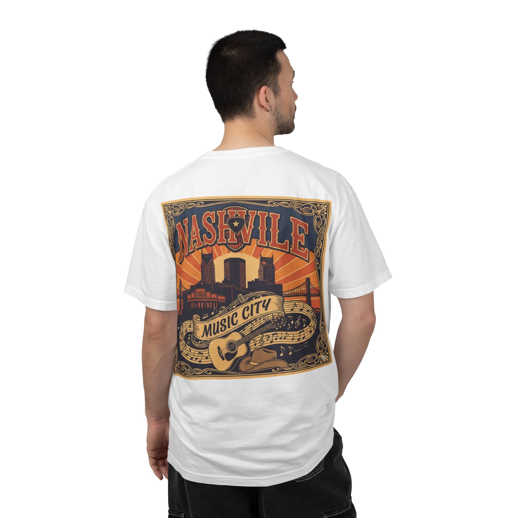 Nashville Music City Graphic T-Shirt